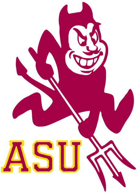 Arizona State Sun Devils 1980-2010 Alternate Logo v2 diy fabric transfer